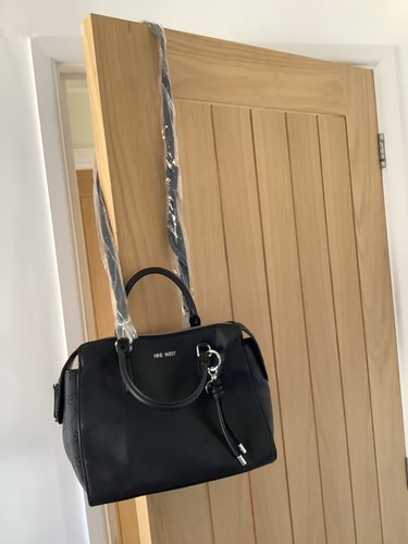 Black nine west - black, leather
