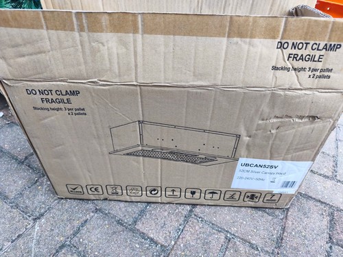 52cm integrated extractor fan - 52cm,