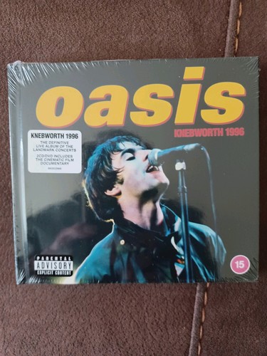 Oasis knebworth 1996 2cd dvd - knebworth,