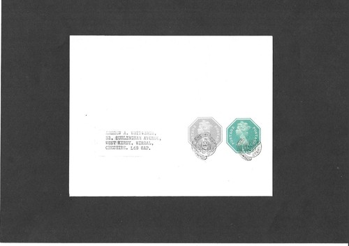 Postal stationery sto - gb, qeii