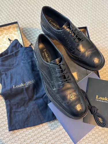 Loake 1880 chester black - 1880,