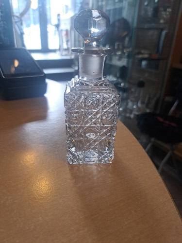 Antique cut glass perfume - antique,