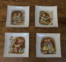 hummel gobble 4 Small Hanging Plates Squared