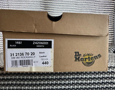 Doc Martens Rockabilly Rock and Roll 1461 Shoes Black + box. Rare slightly used.