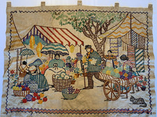 Vtg Paragon Wall Hanging