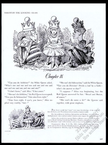 1949 alice wonderland white - 1949, in