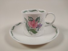 Susie Cooper Fragrance ~ Rose Design Coffee Can & Saucer