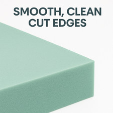 HIGH-DENSITY UPHOLSTERY FOAM SHEET- CUT TO ANY SIZE- FOR CUSHIONS, SOFAS, & BEDS