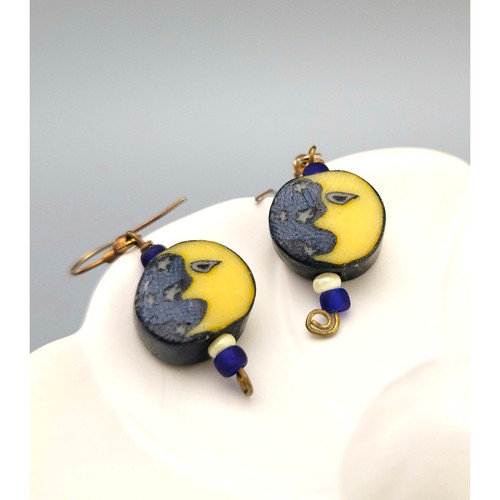 Vintage artisan celestial - artisan, moon
