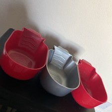 3x Hair Dye Colour Colouring Matrix Hairdressing Tint Bowls Mixing Bowl