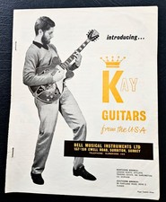 Kay guitar catalogue - (usa),
