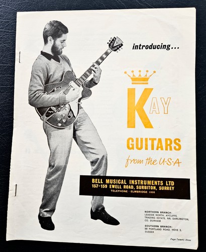 Kay guitar catalogue - (usa),