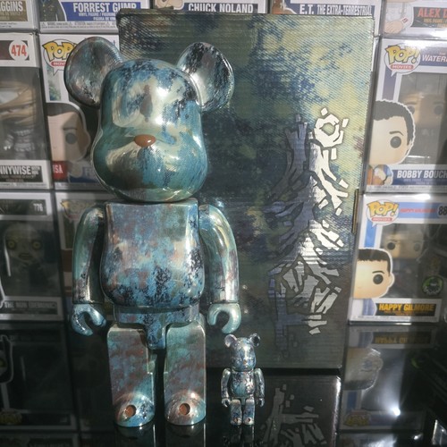 Bearbrick pushead silver - bearbrick,
