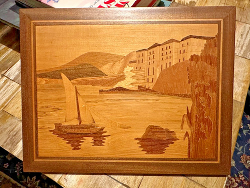 Vintage sorrento italy wood - italy,