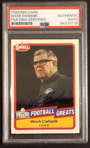 Weeb uwbank signed autographed - uwbank,