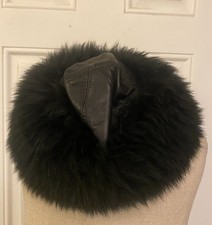 Sheepskin Leather Navy Blue