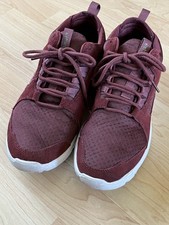 Mens’ etnies Scout MT trainers, maroon/burgundy, UK size 10