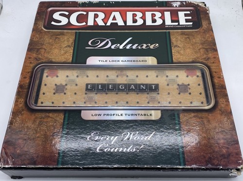 Mattel scrabble deluxe - deluxe, low