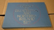 UK British 1977 Proof Coin Set