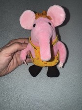 CBeebies The Clangers 6” Soft Plush Toy Mouse Yellow Top Coolabi Major Clanger