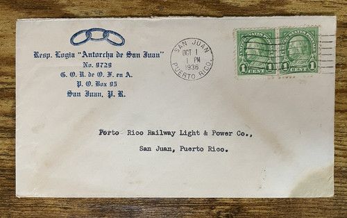 1936 puerto rico - san, juan