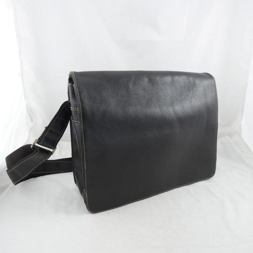 Visconti leather messenger bag - visconti,