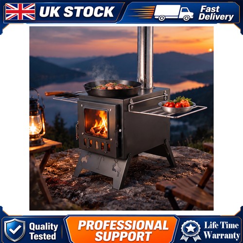 Foldable outdoor wood stove - outdoor,