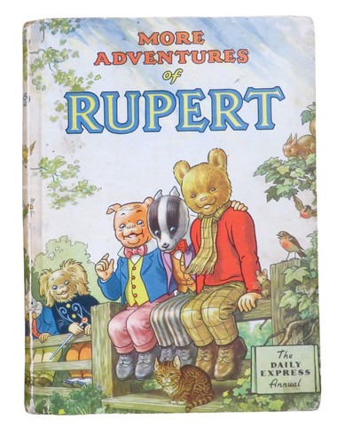 Vintage 1953 rupert annual - vintage,