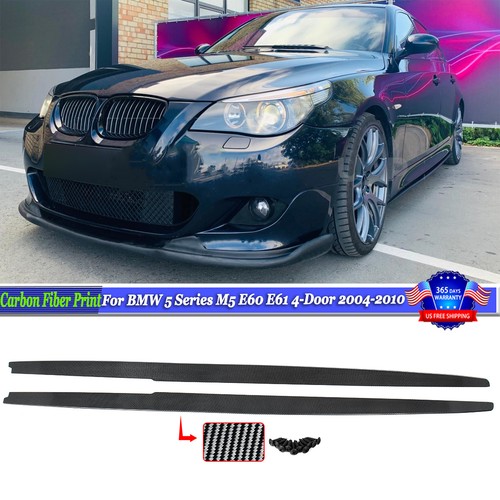Carbon fiber print - carbon, side