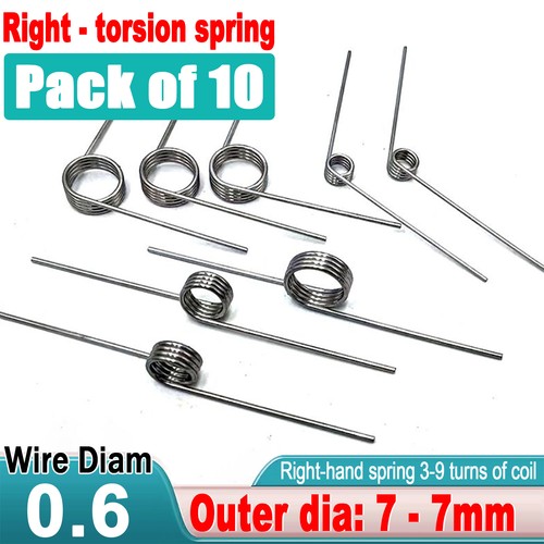 10pcs torsion springs - torsion, springs,