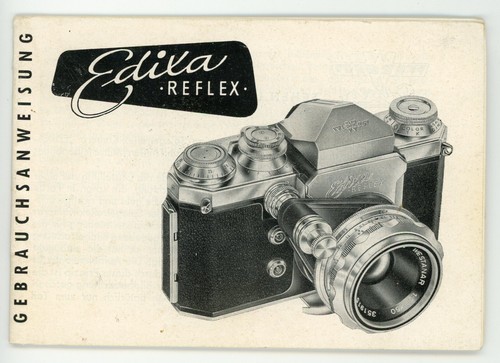 Wirgin user manual edixa refex - manual,