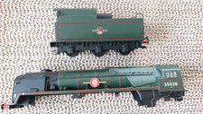 Hornby Merchant Navy Clan Line 35028 Body Shell & Tender ONLY Spares Repair USED
