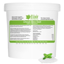 25kg Dead Sea Salts 100% Organic FCC Food Grade | 0.8-5mm Granules | Bag or Tub