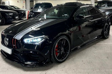 MERCEDES AMG CAR BONNET AND BOOT STRIPES DECAL GRAPHICS RACING SPORT