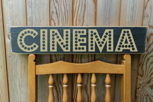 Cinema vintage style solid - style,