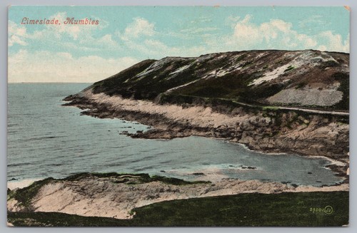 Postcard limeslade bay mumbles - postcard,