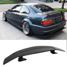 For 3 Series E46 Saloon Carbon Fiber GT Style Racing Rear Trunk Spoiler Wing