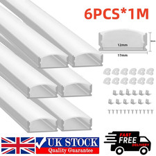 6 Pack LED Aluminium Channel