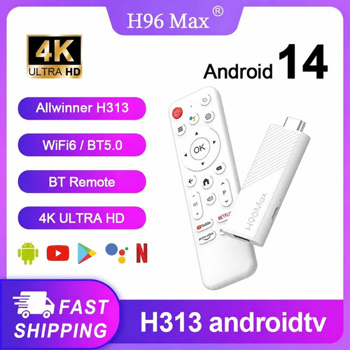 Android stick h96 max - h96, h313