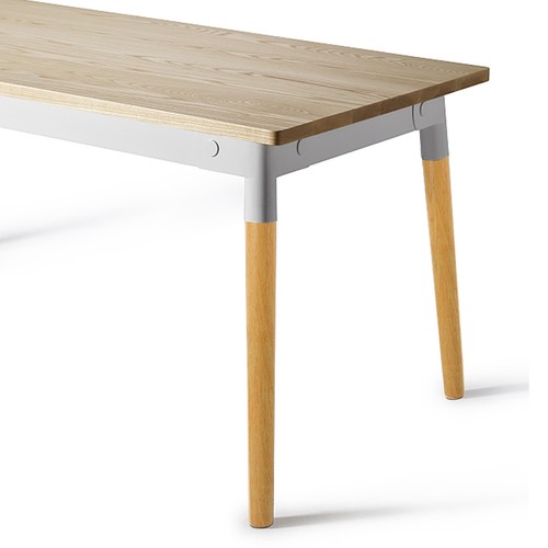 Set wood table legs - 1,