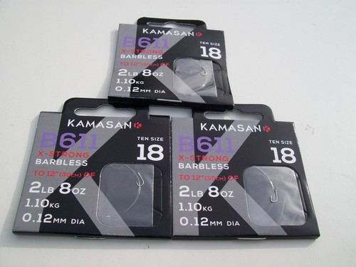 Kamasan b611 barbless - x,