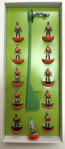 Subbuteo custom painted wolves - subbuteo,