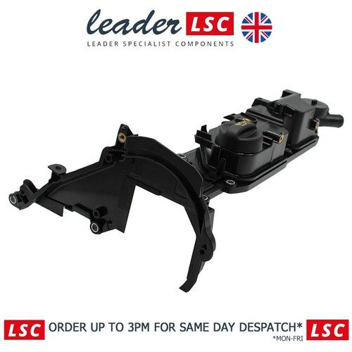 Cylinder head cover with - cover, valve