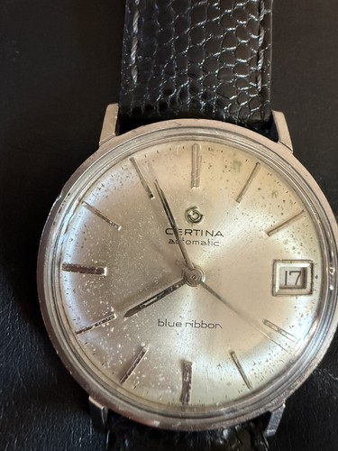 Certina blue ribbon - blue, automatic