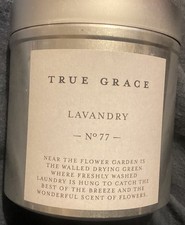 True Grace Lavandry Scented Candle In A Tin