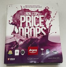 Argos Catalogue Autumn/Winter 2015 Non Stop Price Drops Edition – 1500+ Pages