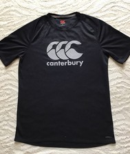 CANTERBURY Lightweight Black/Grey T. Shirt - Sz XL