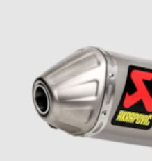 Akrapovic end cap set titanium - akrapovic,