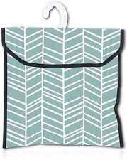 Minky Premium Waterproof Durable Peg Storage Bag with Hanging Hook - Grey