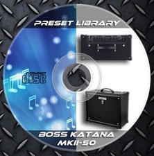 1.400 Patches BOSS KATANA 50 MK-2 (MKII) Tone Preset LIbrary